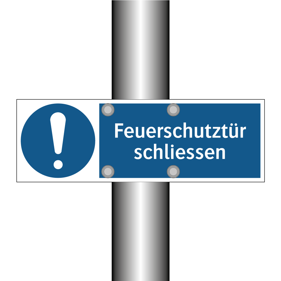 Feuerschutztür schliessen
