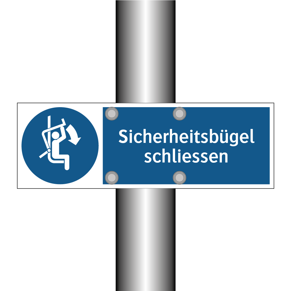 Sicherheitsbügel schliessen