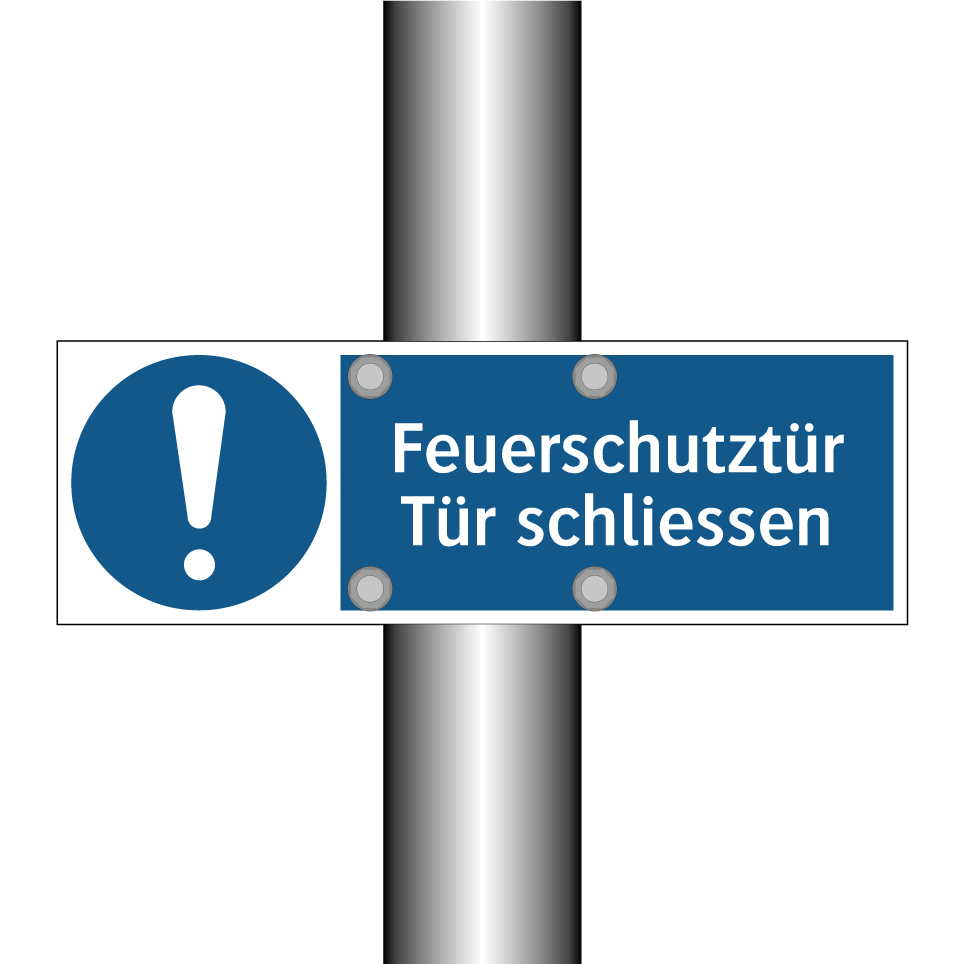 Feuerschutztür Tür schliessen
