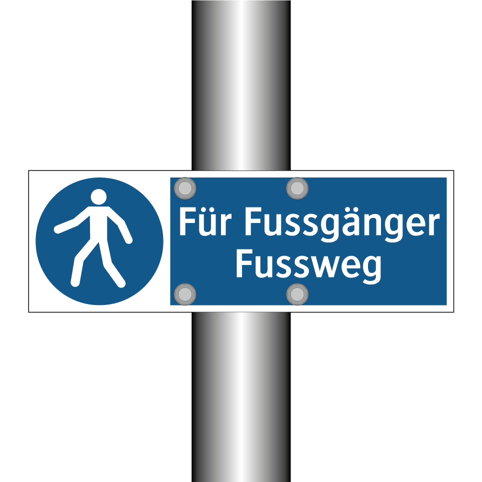 Für Fussgänger Fussweg