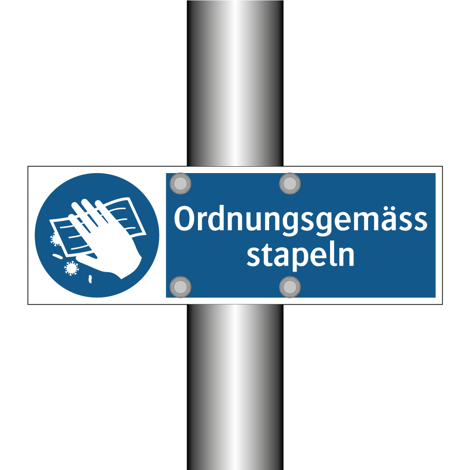 Ordnungsgemäss stapeln