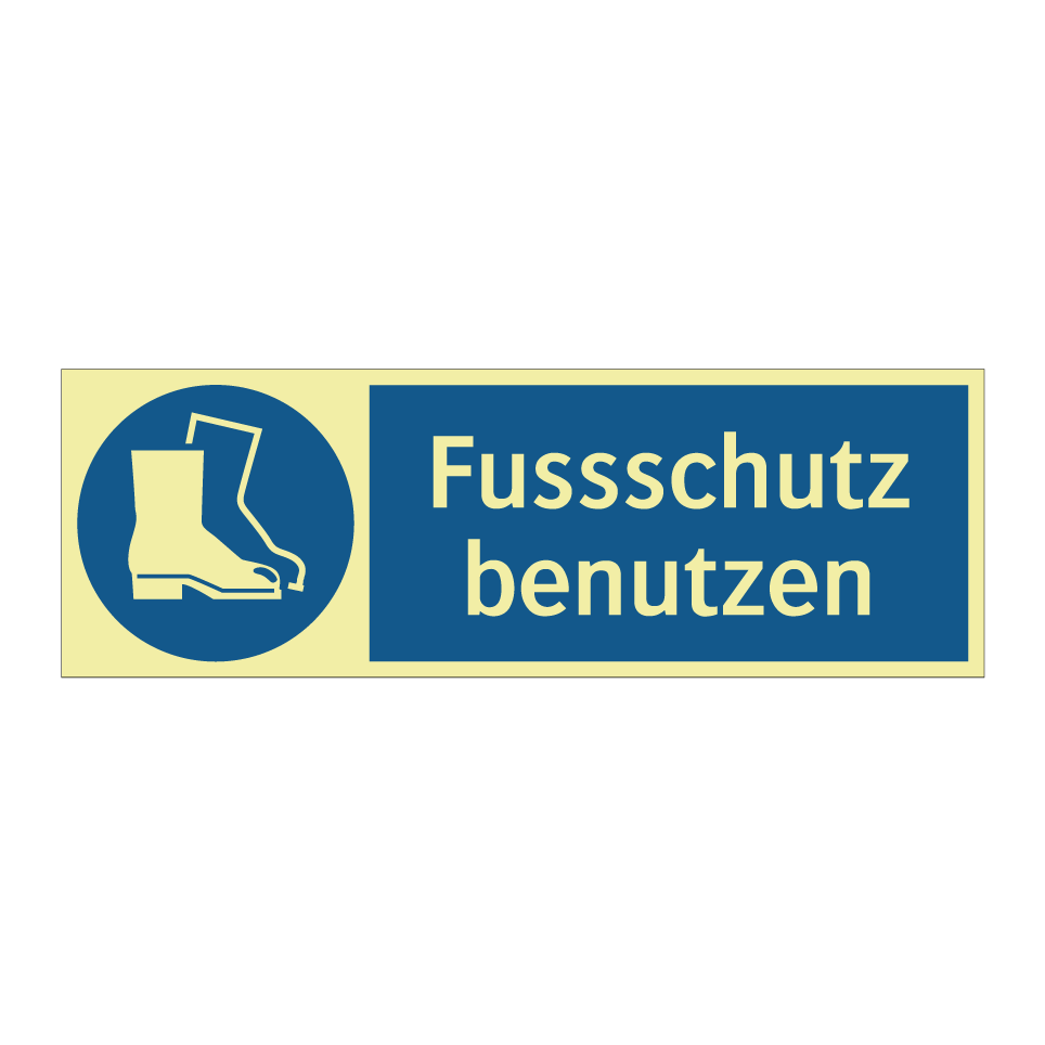 Fussschutz benutzen