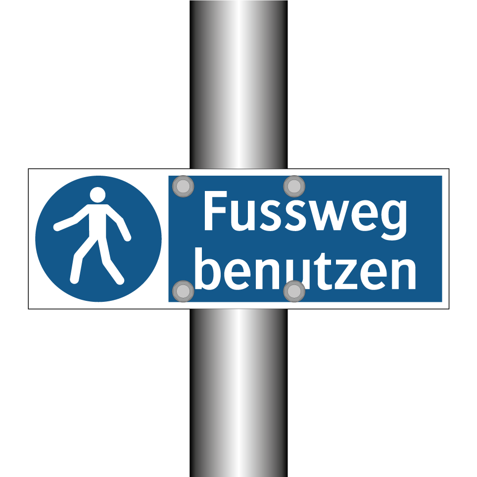 Fussweg benutzen