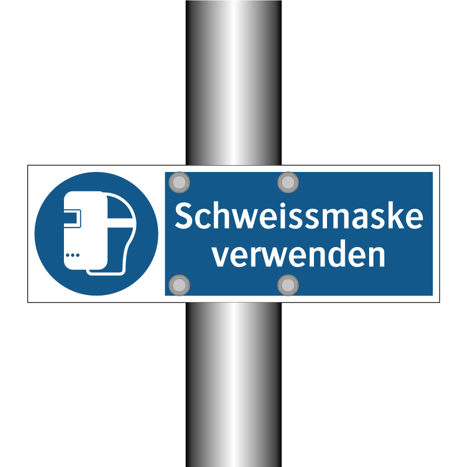 Schweissmaske verwenden