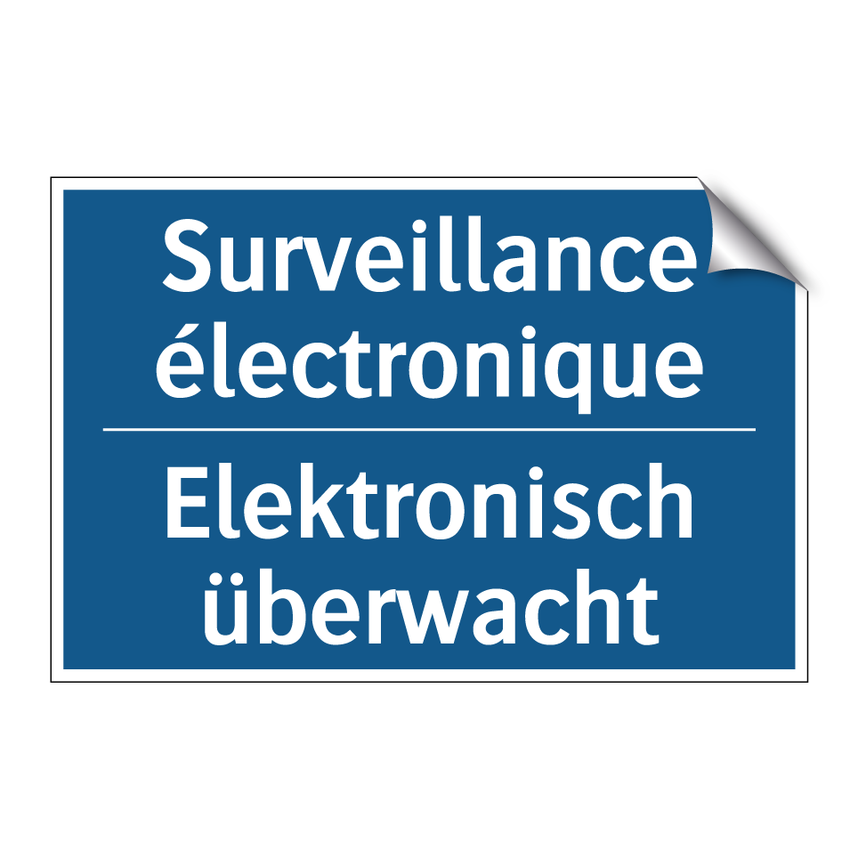 Elektronisch überwacht - Surveillance électronique
