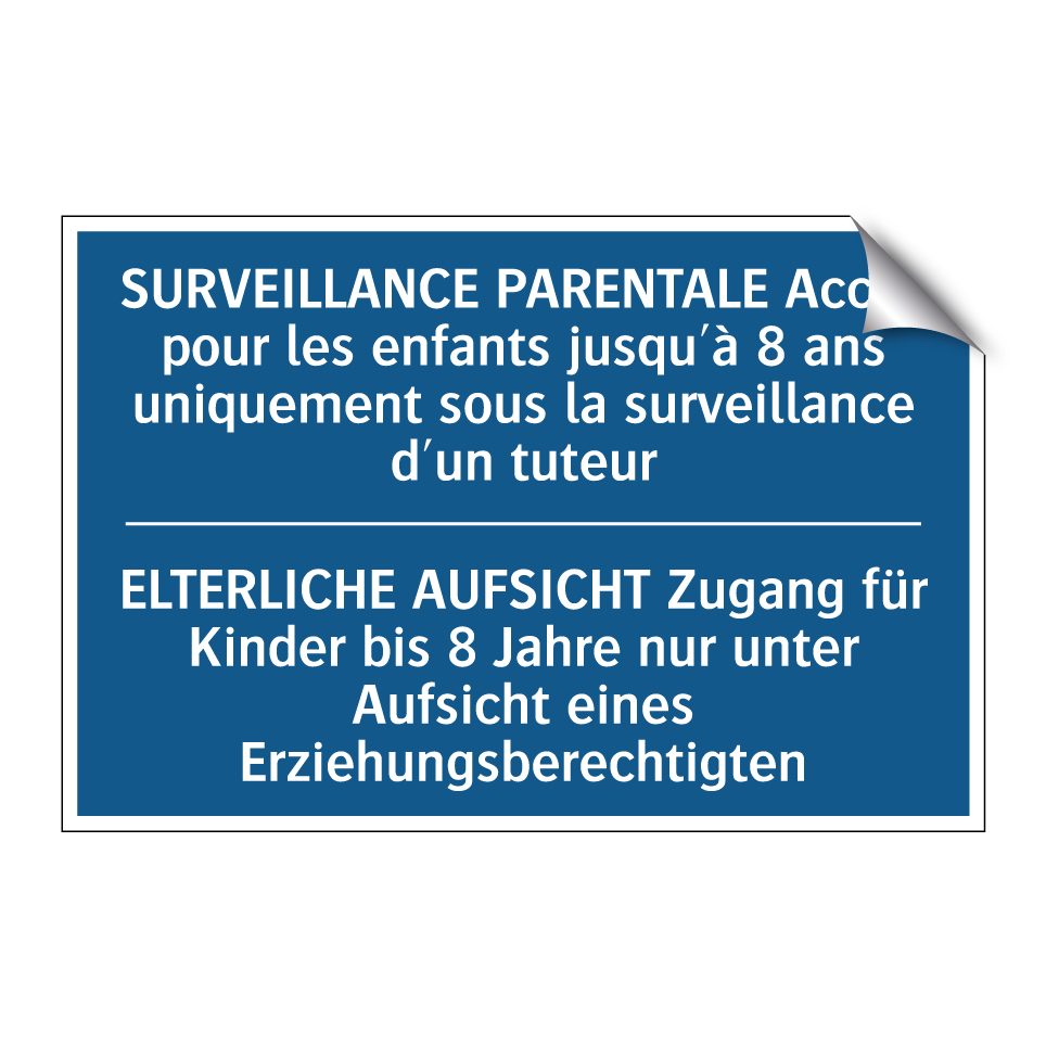 ELTERLICHE AUFSICHT Zugang für  /.../ - SURVEILLANCE PARENTALE Accès pour  /.../