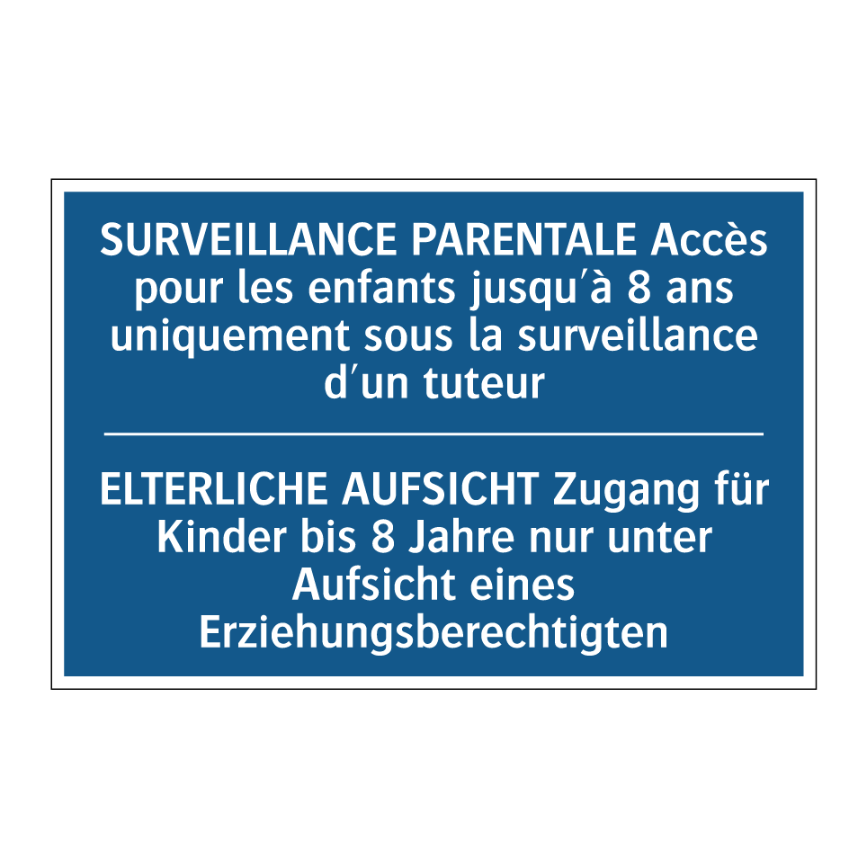 ELTERLICHE AUFSICHT Zugang für  /.../ - SURVEILLANCE PARENTALE Accès pour  /.../