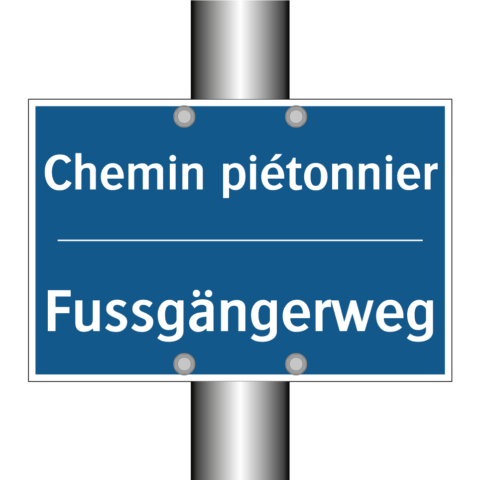 Fussgängerweg - Chemin piétonnier