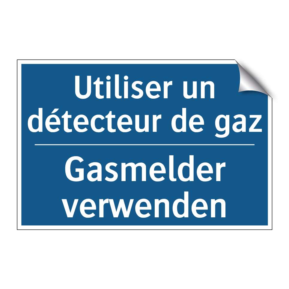 Gasmelder verwenden - Utiliser un détecteur de gaz