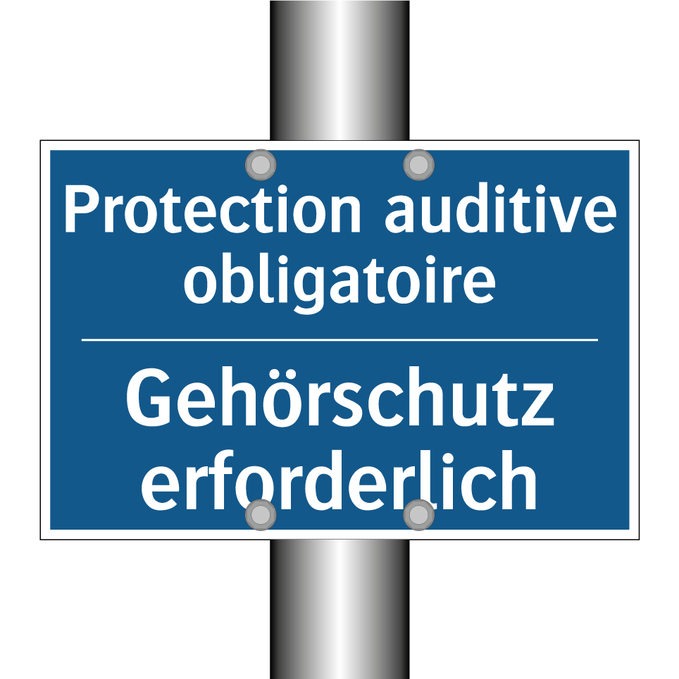 Gehörschutz erforderlich - Protection auditive obligatoire /.../