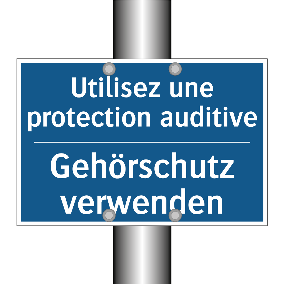 Gehörschutz verwenden - Utilisez une protection auditive /.../