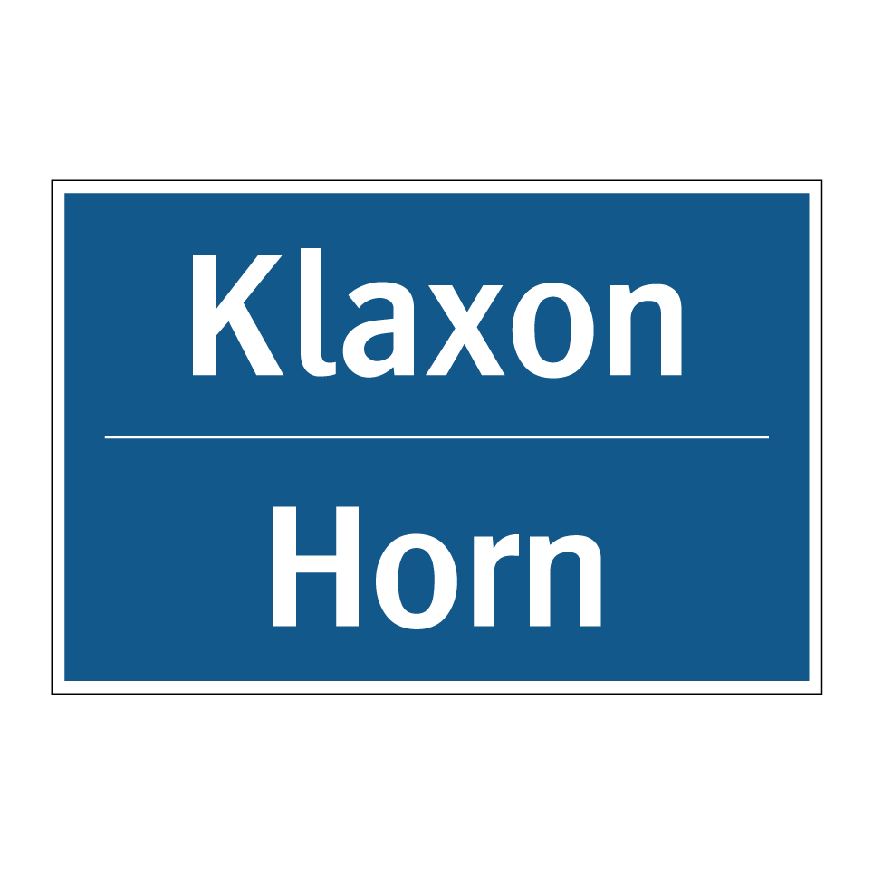 Horn - Klaxon