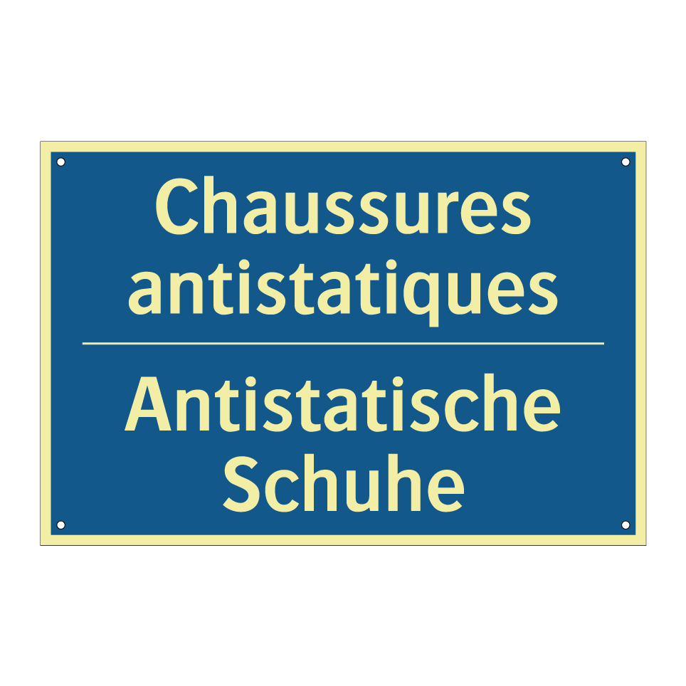 Antistatische Schuhe - Chaussures antistatiques