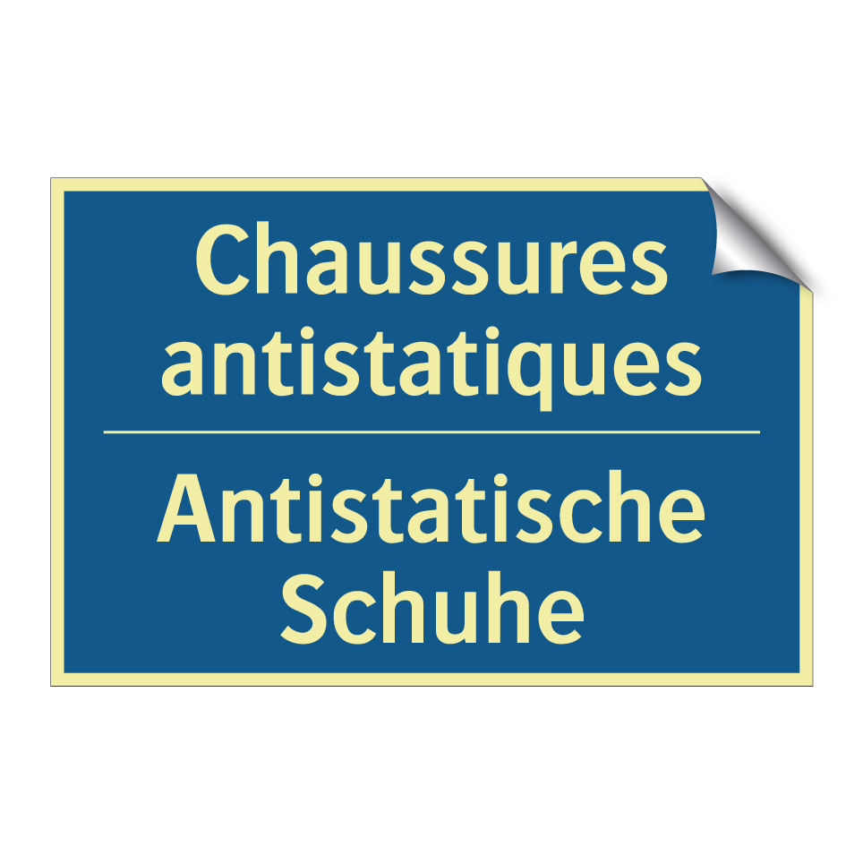 Antistatische Schuhe - Chaussures antistatiques
