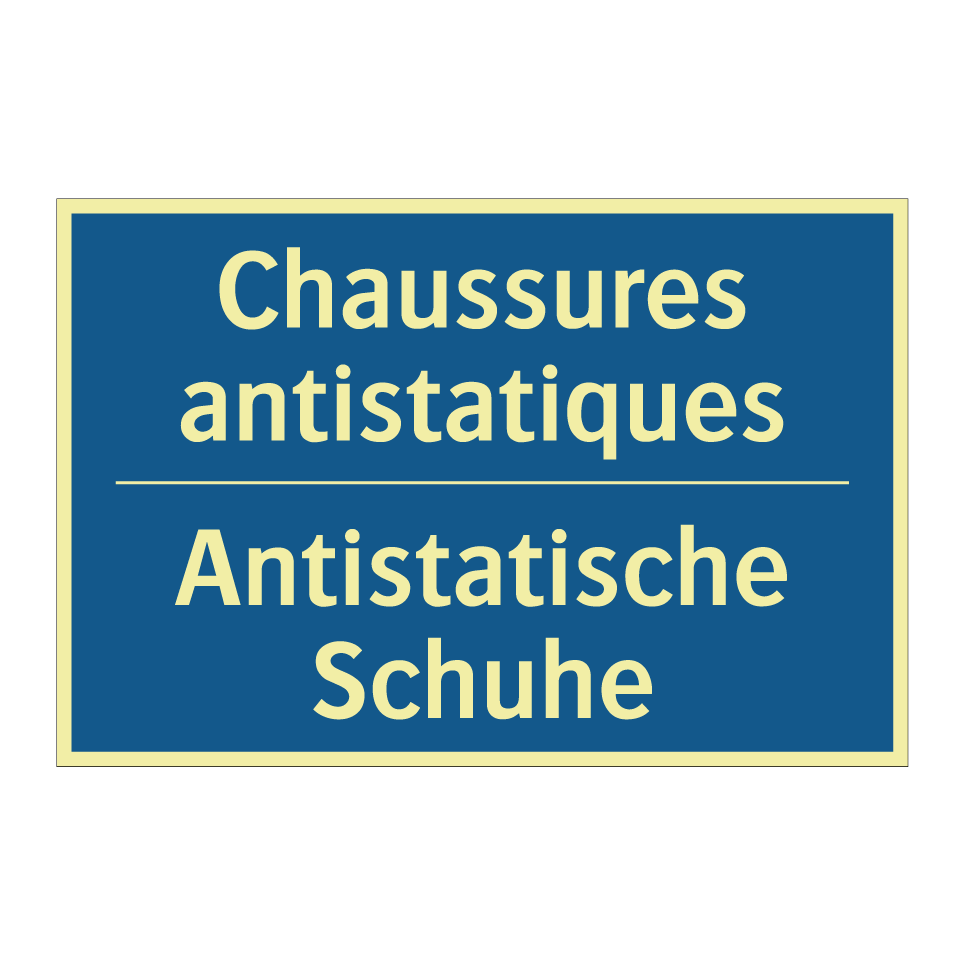 Antistatische Schuhe - Chaussures antistatiques