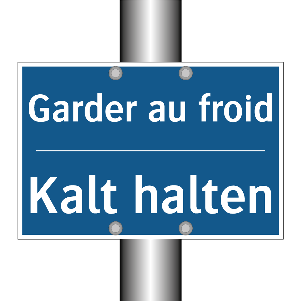 Kalt halten - Garder au froid