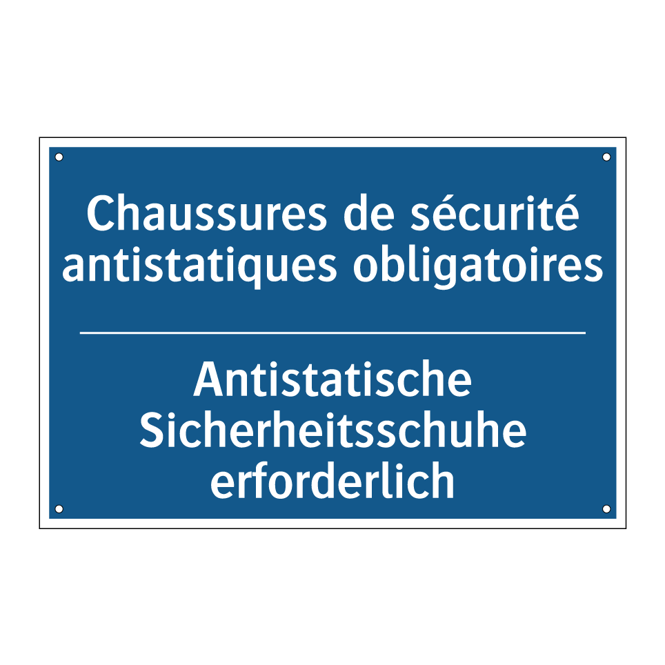 Antistatische Sicherheitsschuhe  /.../ - Chaussures de sécurité antistatiques  /.../