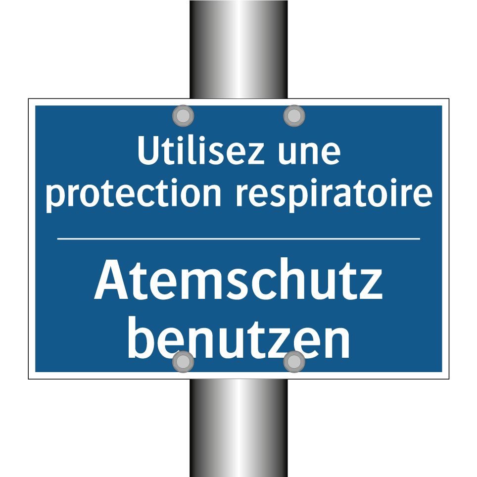 Atemschutz benutzen - Utilisez une protection respiratoire /.../