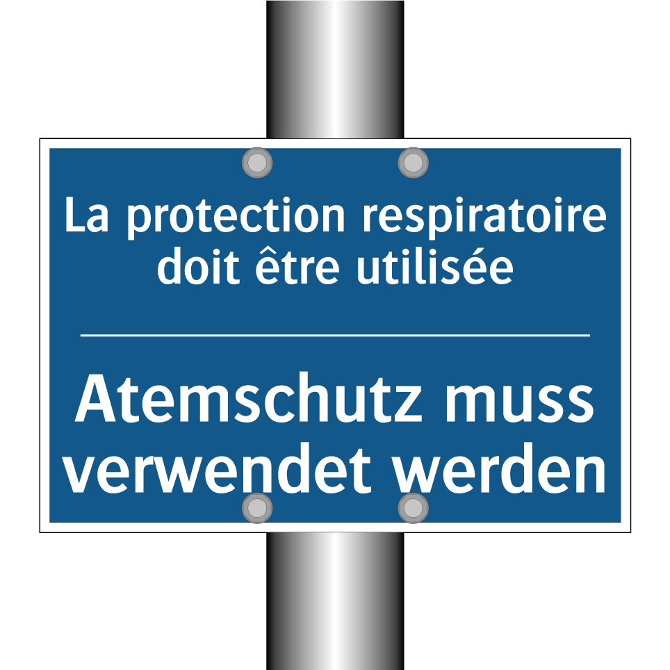 Atemschutz muss verwendet werden /.../ - La protection respiratoire doit  /.../