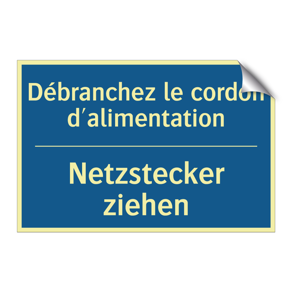 Netzstecker ziehen - Débranchez le cordon d'alimentation /.../