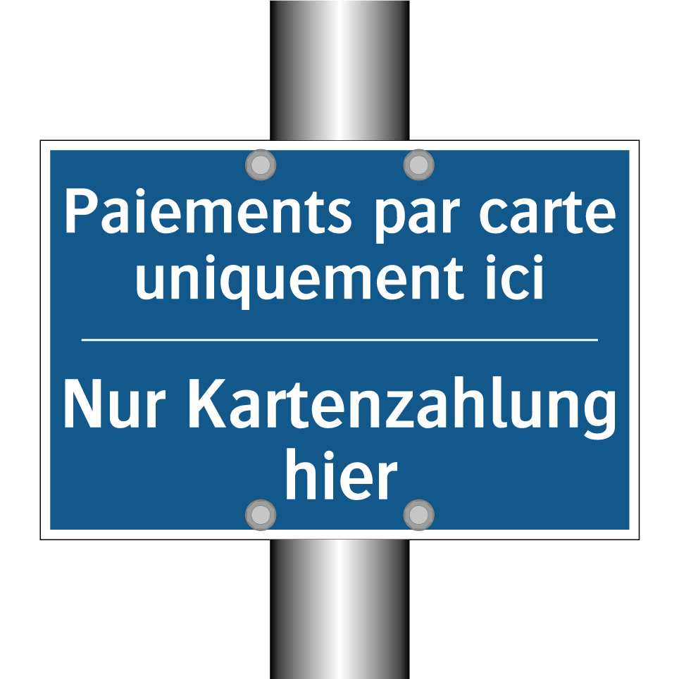 Nur Kartenzahlung hier - Paiements par carte uniquement  /.../