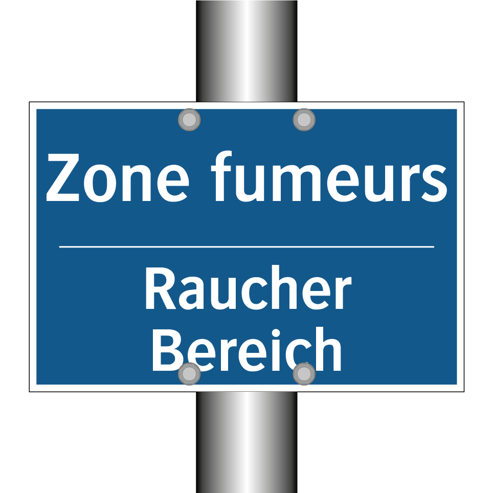 Raucher Bereich - Zone fumeurs