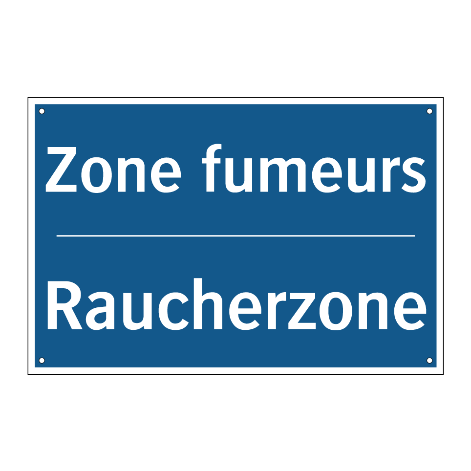 Raucherzone - Zone fumeurs