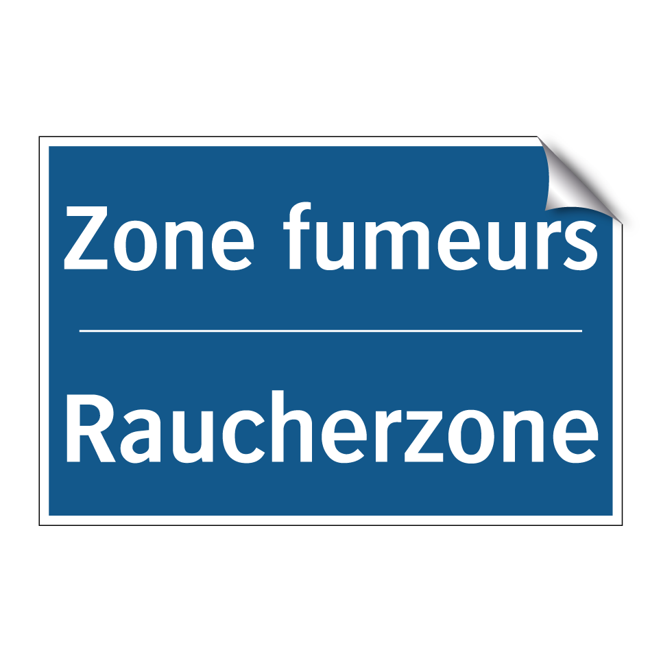 Raucherzone - Zone fumeurs