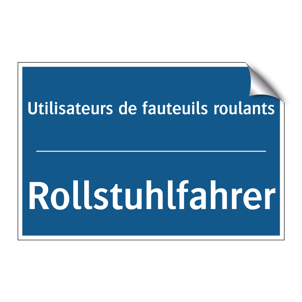 Rollstuhlfahrer - Utilisateurs de fauteuils roulants /.../