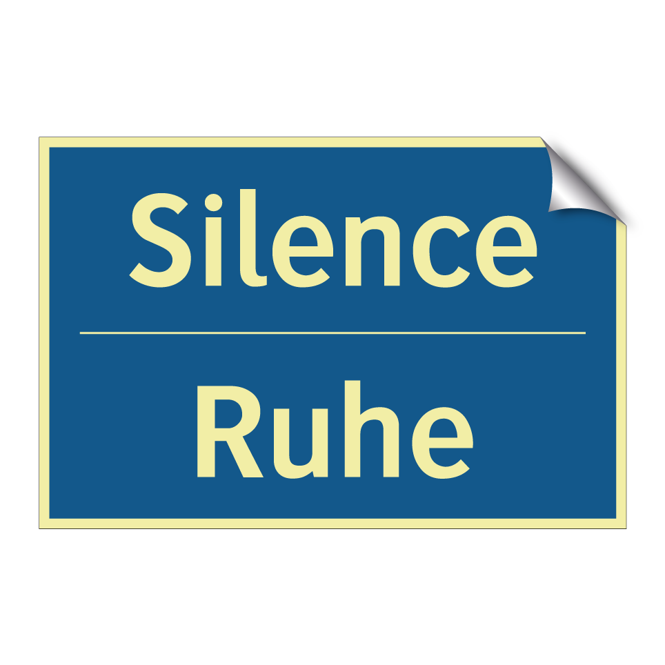 Ruhe - Silence