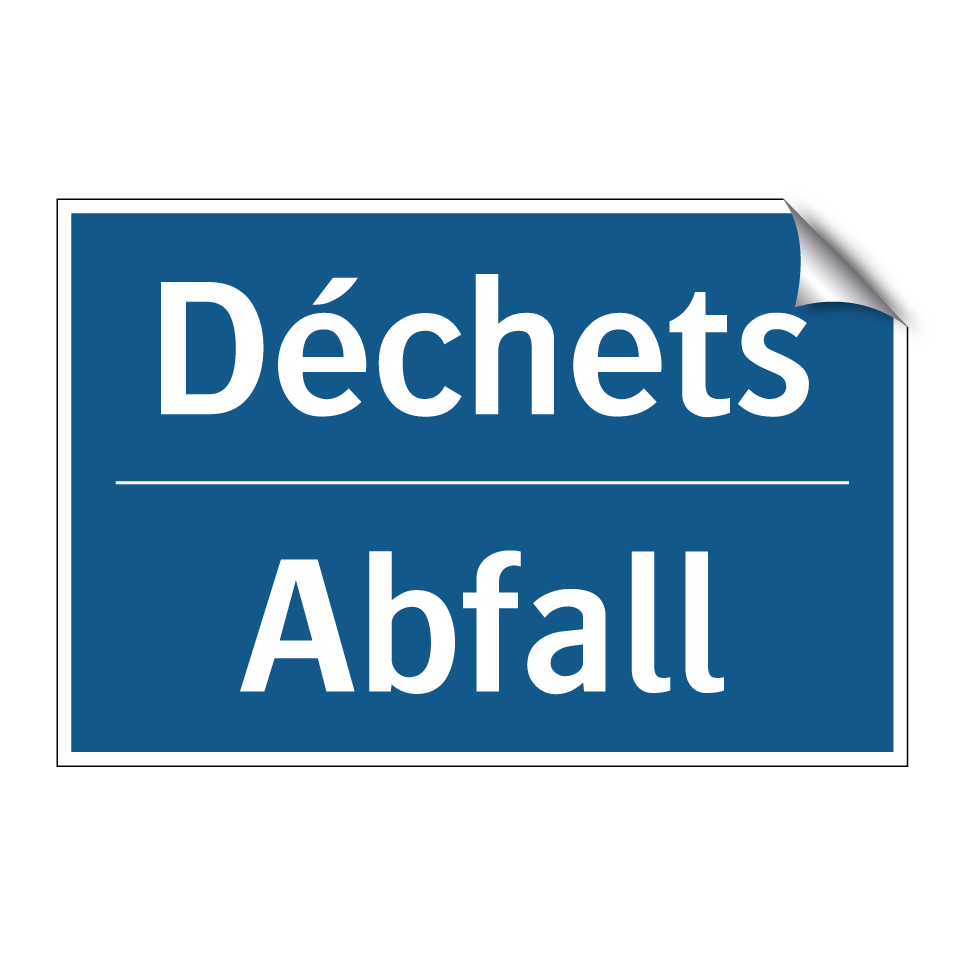 Abfall - Déchets