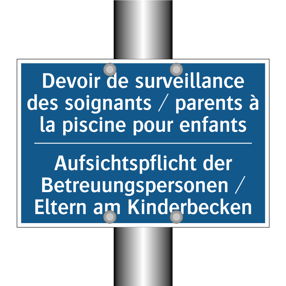 Aufsichtspflicht der Betreuungspersonen  /.../ - Devoir de surveillance des soignants  /.../