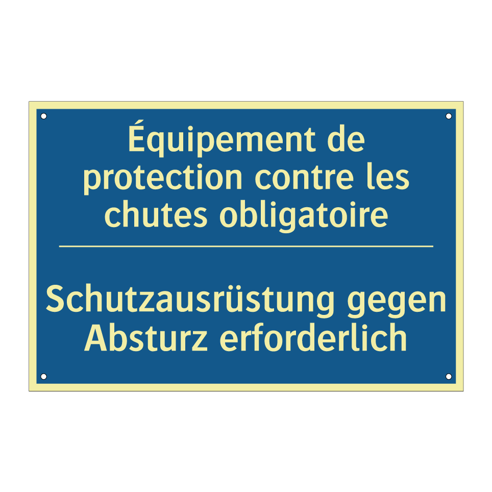 Schutzausrüstung gegen Absturz  /.../ - Équipement de protection contre  /.../