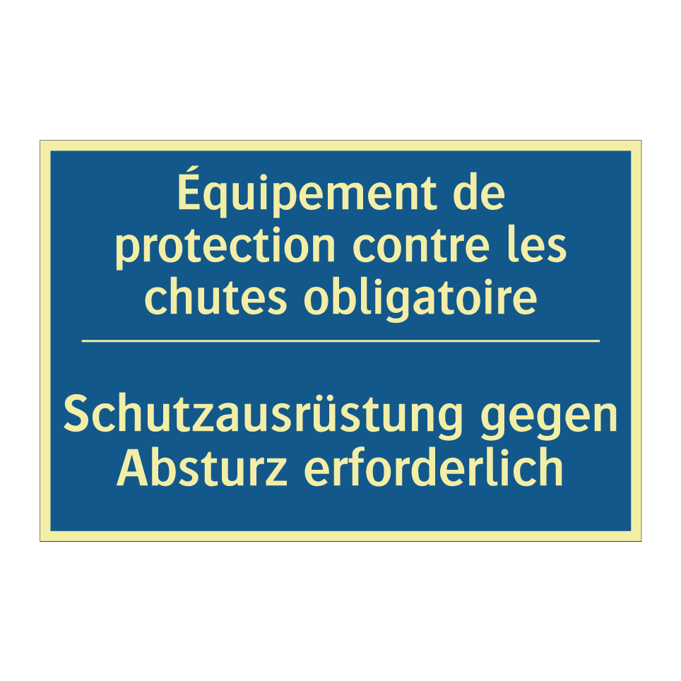 Schutzausrüstung gegen Absturz  /.../ - Équipement de protection contre  /.../