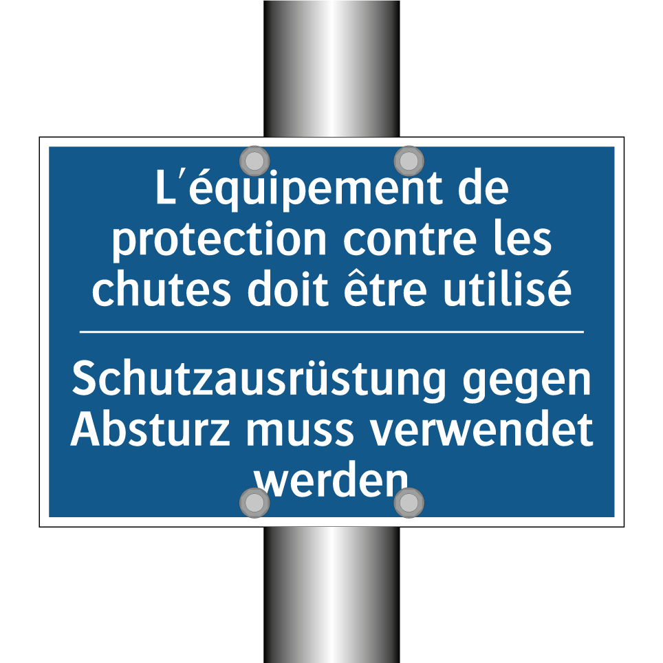 Schutzausrüstung gegen Absturz  /.../ - L'équipement de protection contre  /.../