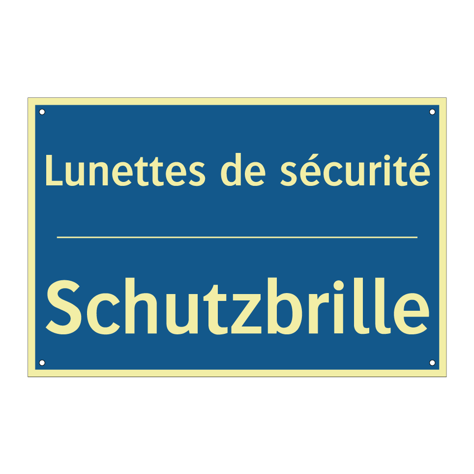 Schutzbrille - Lunettes de sécurité