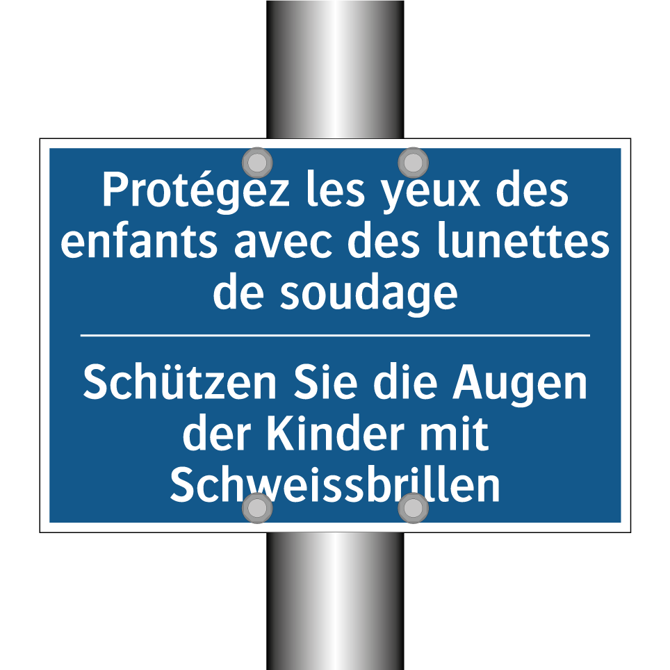 Schützen Sie die Augen der Kinder  /.../ - Protégez les yeux des enfants  /.../