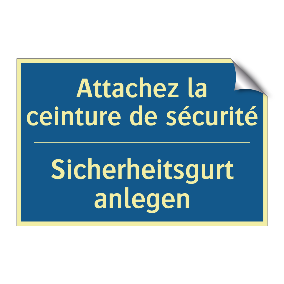 Sicherheitsgurt anlegen - Attachez la ceinture de sécurité /.../