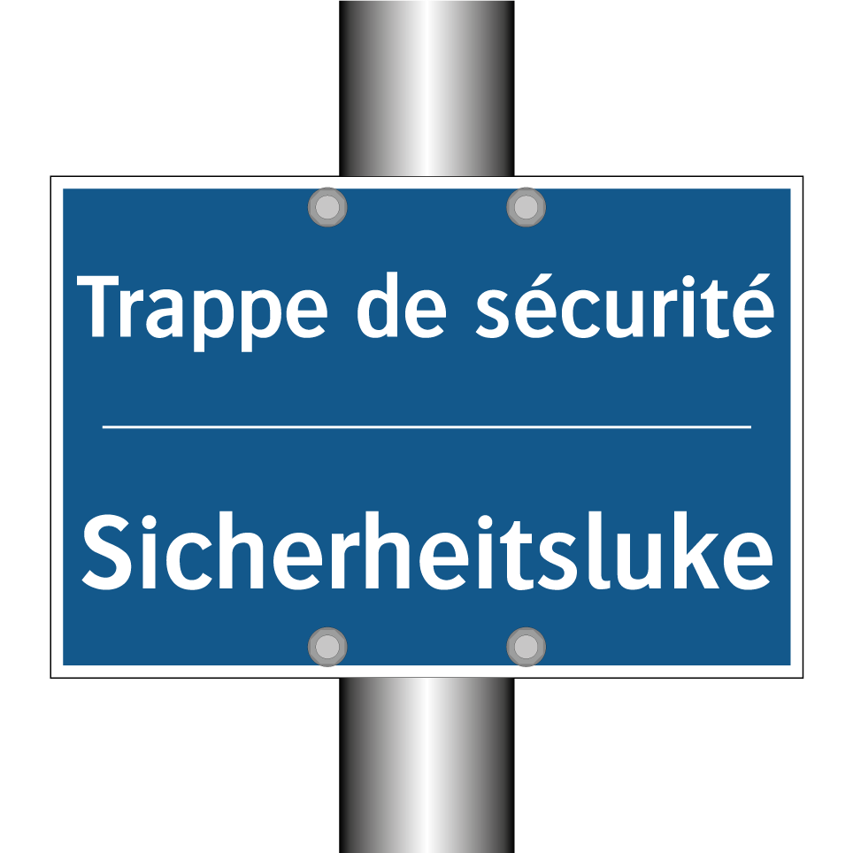 Sicherheitsluke - Trappe de sécurité
