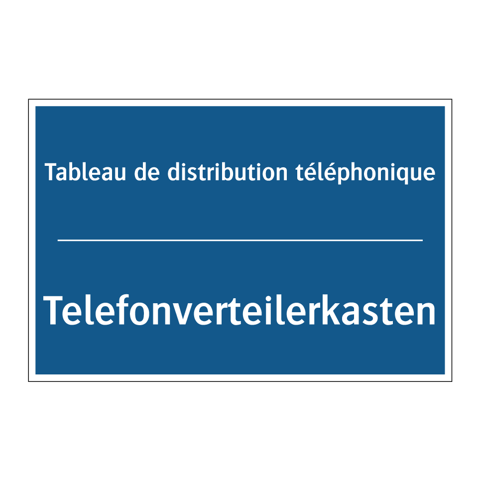 Telefonverteilerkasten - Tableau de distribution téléphonique /.../
