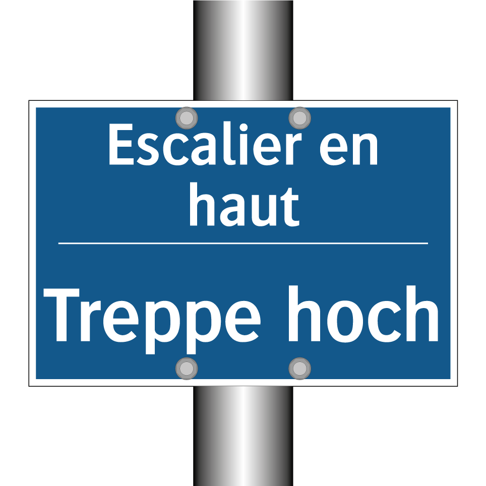 Treppe hoch - Escalier en haut