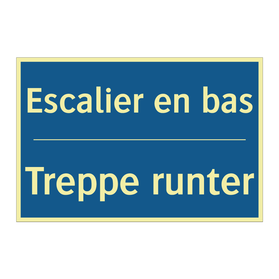 Treppe runter - Escalier en bas