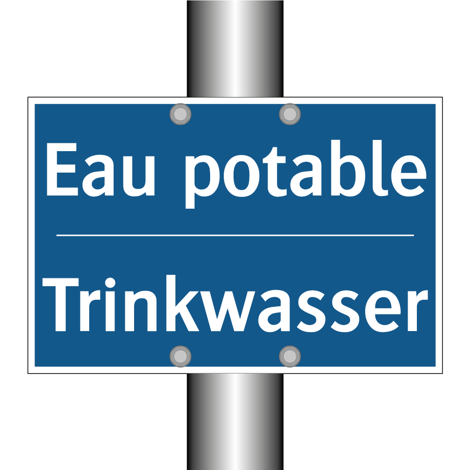Trinkwasser - Eau potable