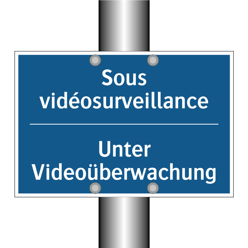 Unter Videoüberwachung - Sous vidéosurveillance