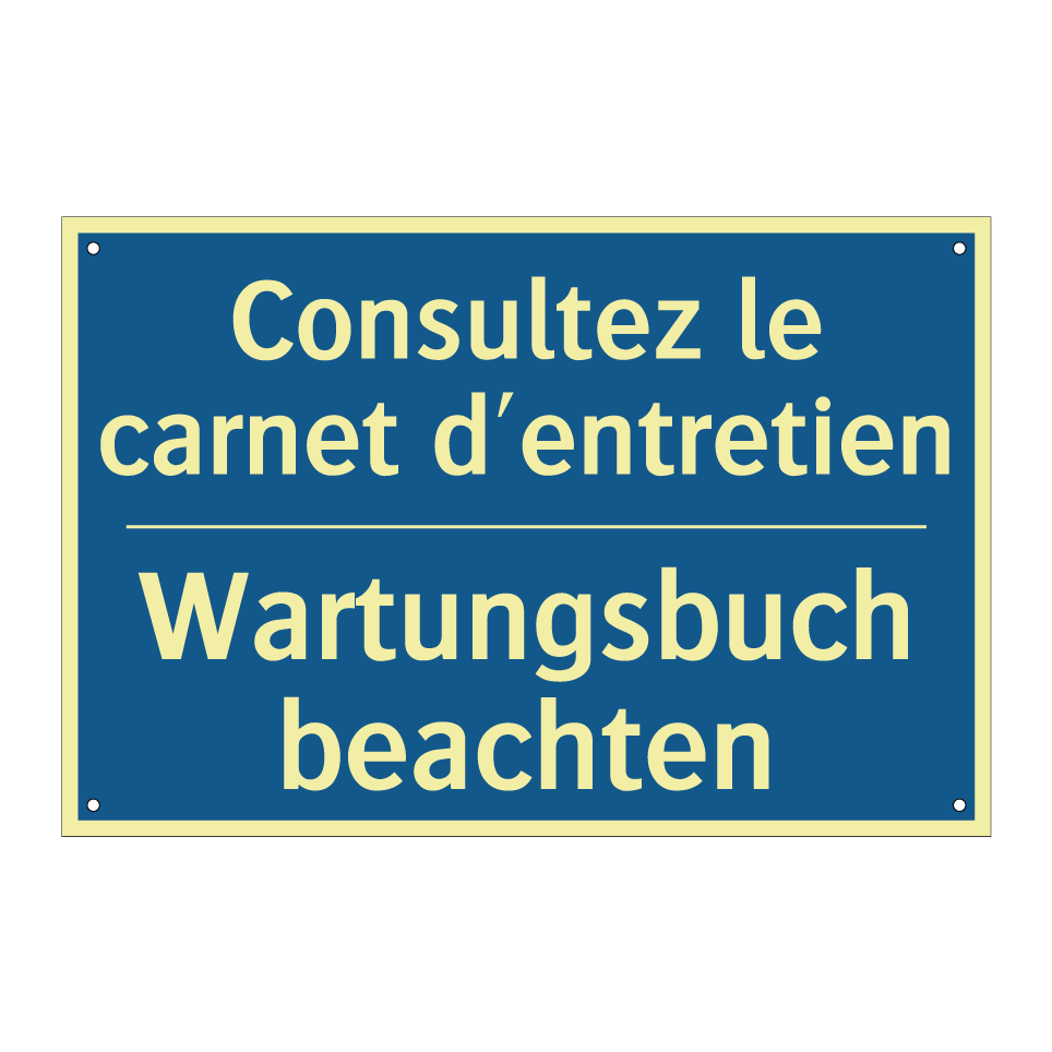 Wartungsbuch beachten - Consultez le carnet d'entretien /.../