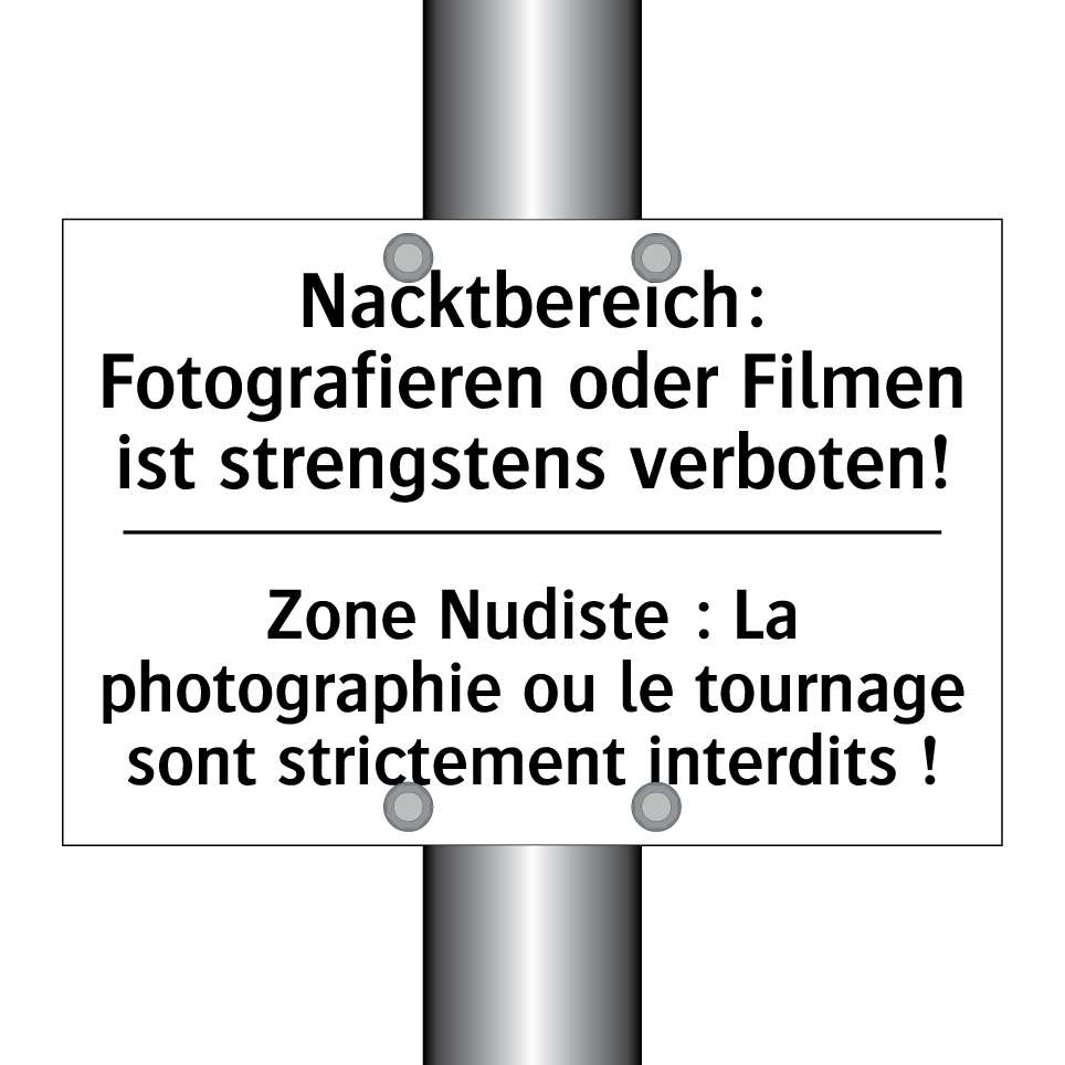Nacktbereich: Fotografieren oder /.../ - Zone Nudiste : La photographie /.../
