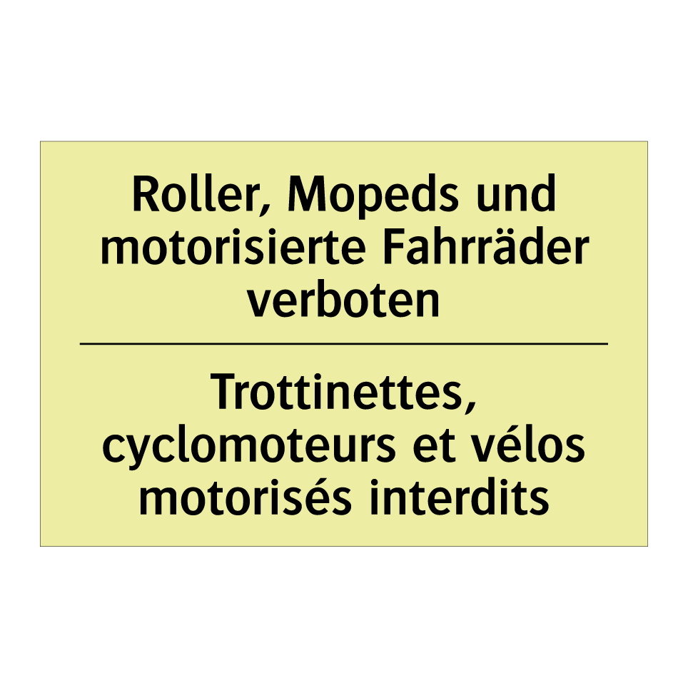 Roller, Mopeds und motorisierte /.../ - Trottinettes, cyclomoteurs et /.../