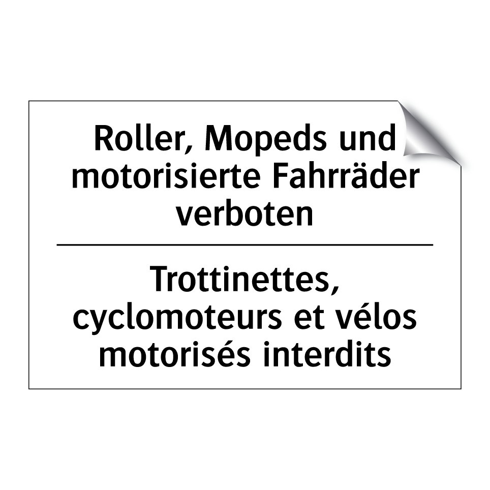 Roller, Mopeds und motorisierte /.../ - Trottinettes, cyclomoteurs et /.../