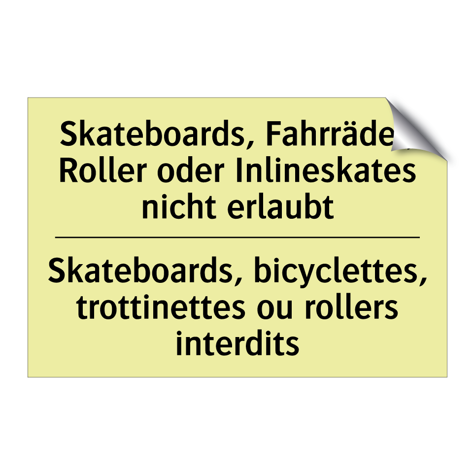 Skateboards, Fahrräder, Roller /.../ - Skateboards, bicyclettes, trottinettes /.../