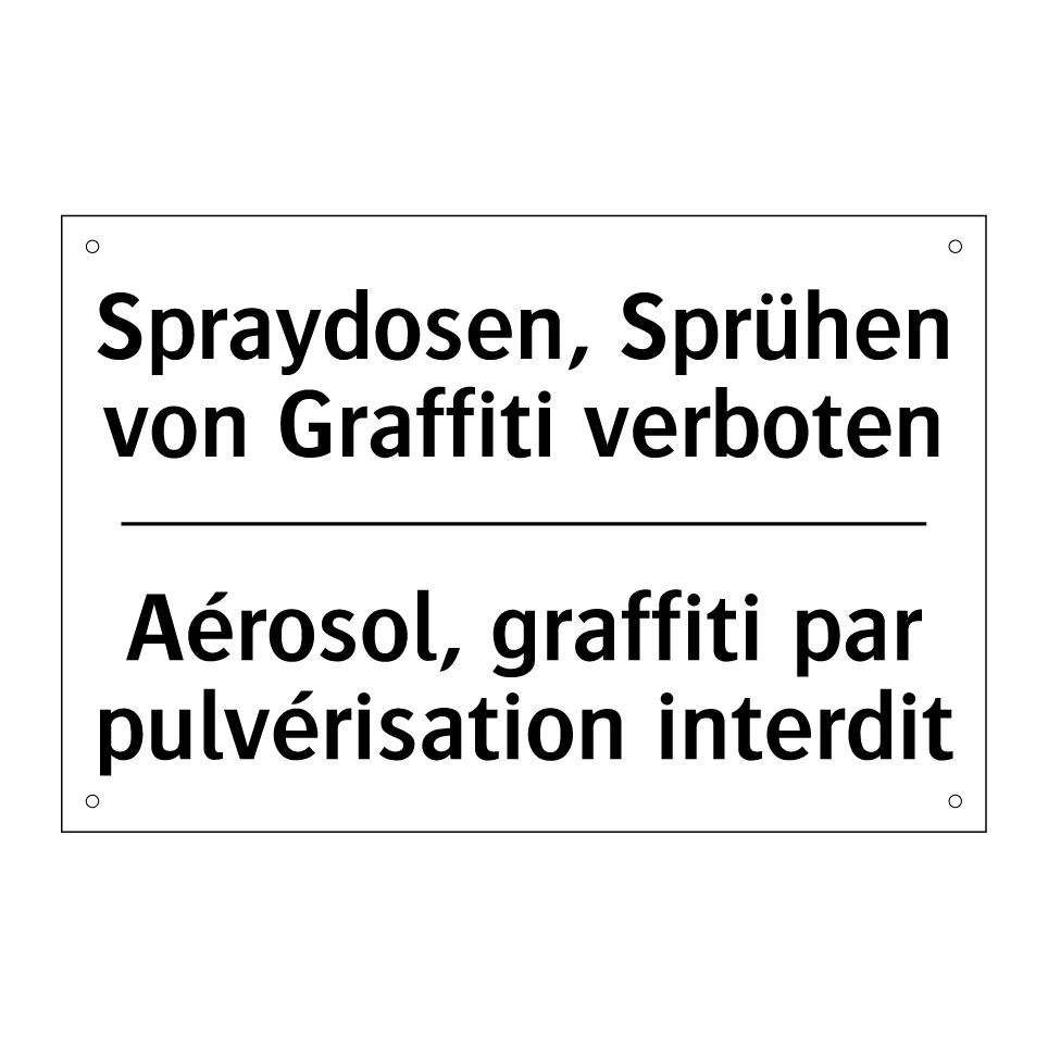 Spraydosen, Sprühen von Graffiti /.../ - Aérosol, graffiti par pulvérisation /.../